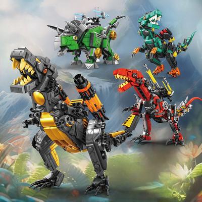 New Dinosaur Model DIY Mechanical Ornament Puzzle Blocks Mechanical Style, Armed Dinosaur Ideal Holiday Gift for Boys and Girls