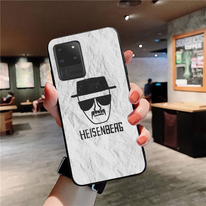 Breaking Bad Walter White Phone Case for Samsung S20 Lite S21 S10 S9 Plus for Redmi Note8 9pro for Huawei Y6 Cover