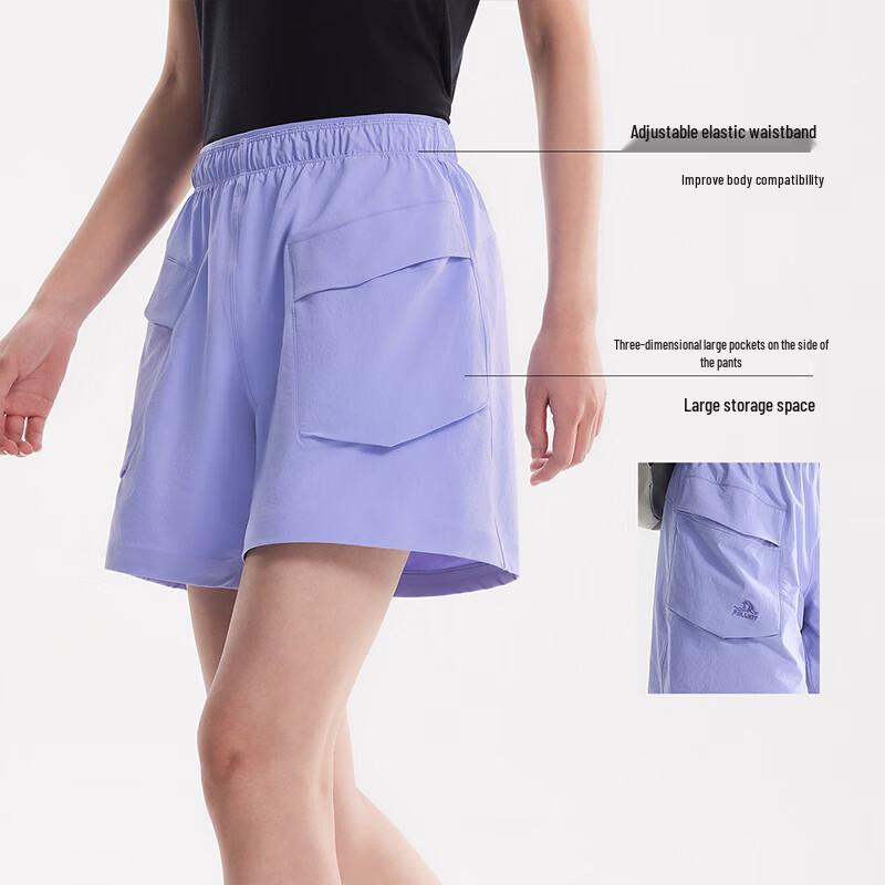 Pelliot Women's High-Stretch Hiking Shorts