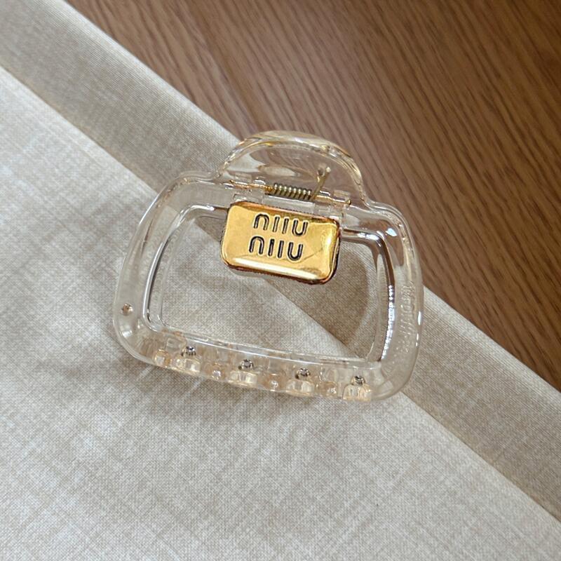 Leopardenmuster Haarklammern Clips Krabbenklemmen Frauen Mädchen Mittel Geometrisch Quadratischer Pferdeschwanzhalter Haarspangen Haarschmuck