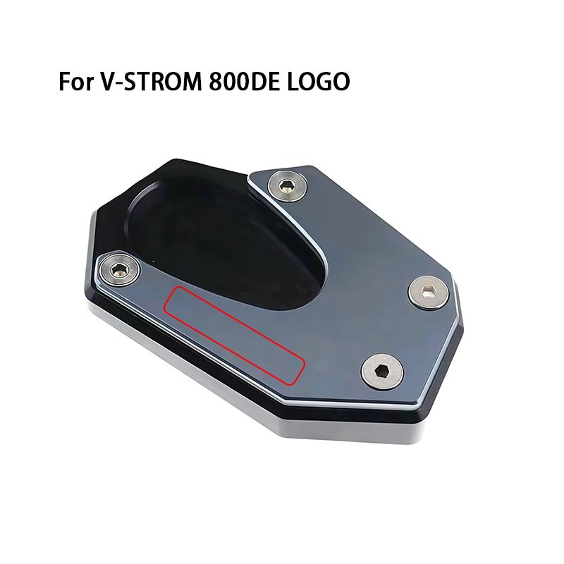 Fit For Suzuki V-STROM 800 DE 2023 2024 Motorcycle Kickstand Enlarger Side Stand Extension Plate Pad VStrom 800DE Accessories