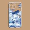 Whale Pattern Transparent Phone Case For Xiaomi Redmi Note 15 13 14 Pro Plus 5G 4G 12 Pro 12S 15C 14C 13C 12C 10C A5 Shell Cover