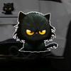 1PC Cartoon Black Cat Car Stickers for Auto Body Window Bumper Personalized Animal Cool Decoration Waterproof Vinyl Decals