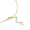 Collier - Luxenter - Alphabet I - Argent 925 - Zircons multicolores - Or jaune 18K