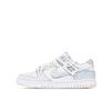 Dunk LOW RETRO Abrasion Resistant Low Top Skateboard Shoes Unisex Gray Blue HF0730-160(Team120-)