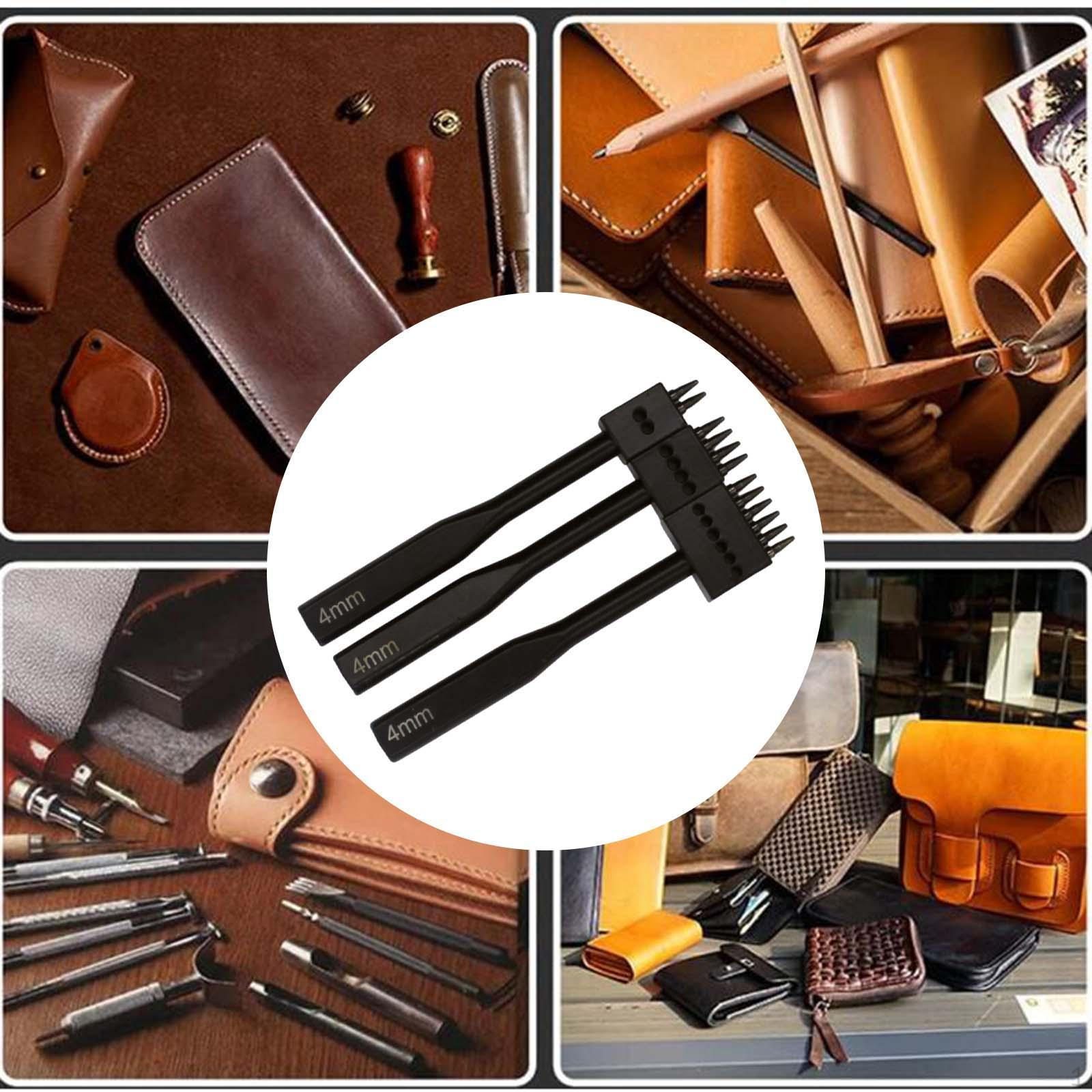 

Пробойник, швейное долото, обувь, расстояние между отверстиями, вспомогательные инструменты, ремни, кожевенное ремесло, ювелир, ряд 4MM Hole