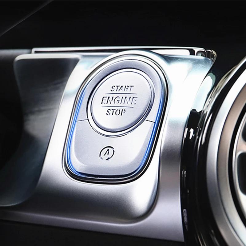 Car Window Glass Lifting Button Sticker Trim For Mercedes Benz W167 W213 W205 W177 X247 X167 C118 H247 Seat Heating Accessories