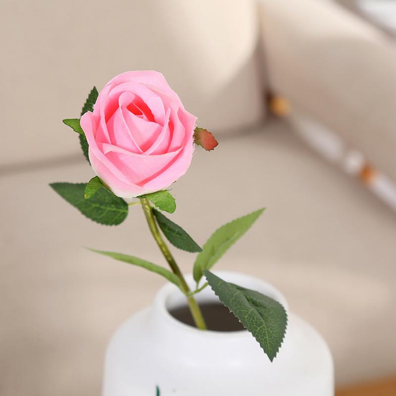 Silk Artificial Rose Flowers For Wedding Decor Home Styling Photography Use