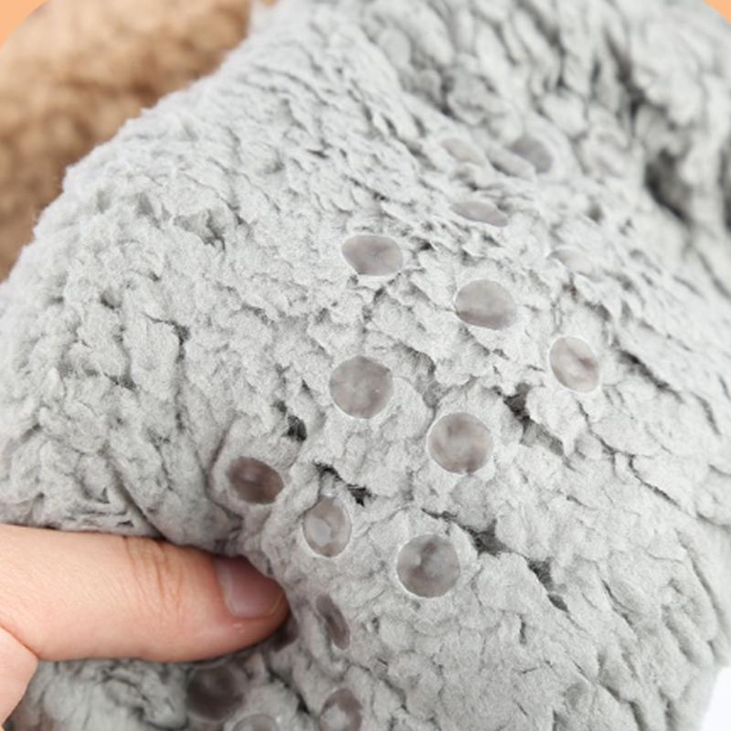 Women's Thicker Warm Fuzzy Socks Plush Warm Winter Socks for Sleep Home,Soft Cozy Socks Cartoon Doll Ankle Crew Socks