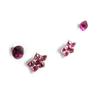 Les Trésors De Lily [J6250] - 2 Pairs of Pink 'Sissi' Earrings