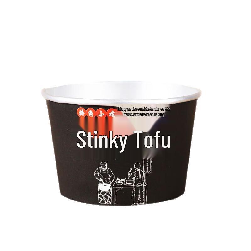 Disposable Stinky Tofu Paper Bowls