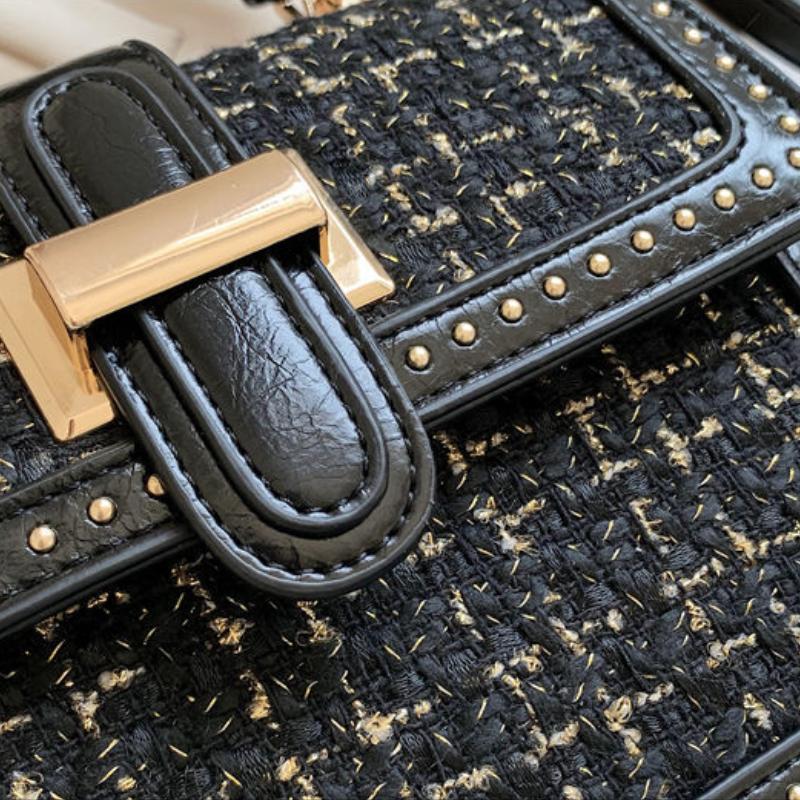 Niche Light Luxusní Malá taška do podpaží v malém voňavém stylu Senior Sense of Mini Crossbody Taška Jednoduchá Všestranná Ležérní Odstavec Tašky přes rameno