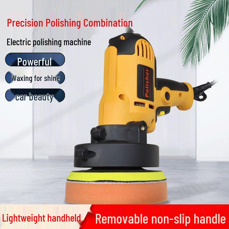 220V Car Buffing & Polishing Machine for Glaze, Sealing, Waxing, Scratch Repair & Floor Polishing with Stepless Speed Control.