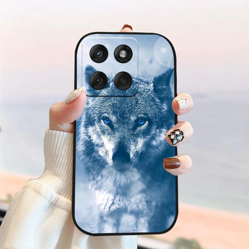 For Motorola Edge 60 Fusion 5G Case XT2503-4 Silicone Soft TPU Phone Cover For Moto Edge60 Fusion Cute Panda Protector Cases