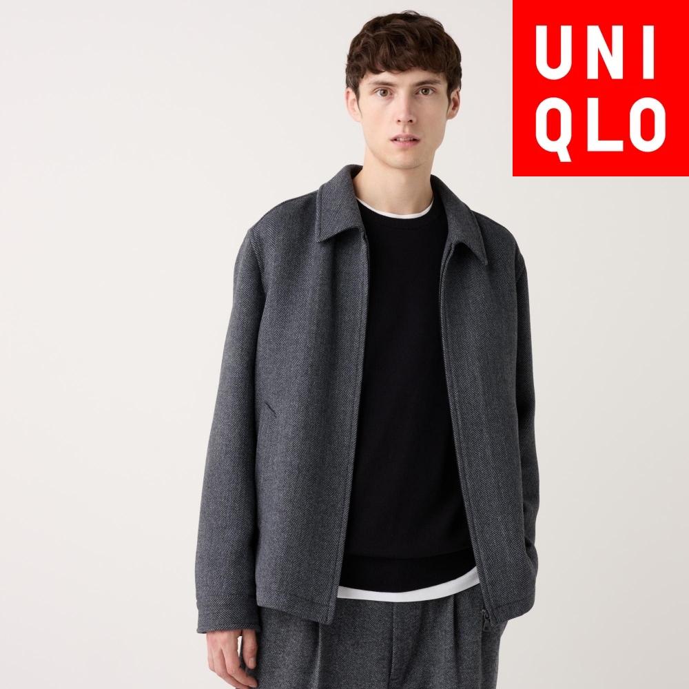 

Короткий блузон Uniqlo с одним воротником 07 GRAY/Men S
