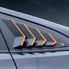Rear Window Triangle Shutters Cover Trim for Changan UNI-V   2024 IDD Rear Side Louver Trim Exterior Styling Accessories