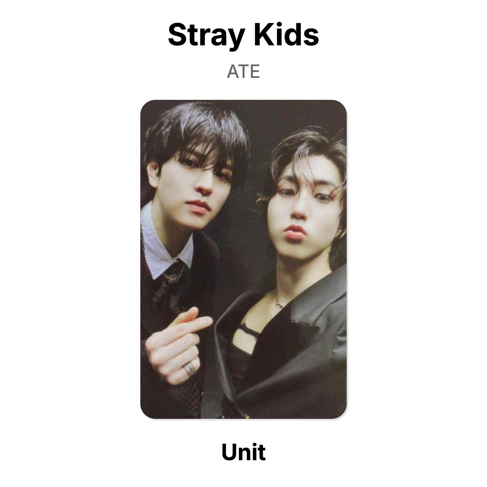 Официальная фотокарточка Stray Kids ATE Unit 03