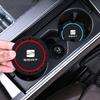 2 Stück Auto-Getränkeuntersetzer Wasserbecher Flasche Anti-Rutsch-Pads Zubehör für Seat Ibiza FR Ateca Altea Leon Alhambra Exeo Arona Toledo Cupra