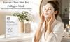 SV Professionelle Bio-Kollagen Gesichtsmaske | Tuchmaske | Übernachtmaske | Koreanische Glass Skin Gesichtsmasken für Tiefenfeuchtigkeit, Porenverfeinerung, Fi