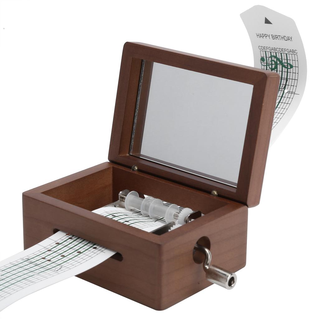 Paper Strip DIY Music Box Handcrank Musical Box Gift Boys Girls Children Birthday Christmas