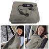 Car Heated Blanket 12V Winter Warm Smart Temperature Electric Heated Blankets Car Cigarette Lighter Plug Travel Heated Blanket