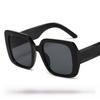 Trendy Pink Lens Square Sunglasses With Uv Protection For Summer Outings And Events