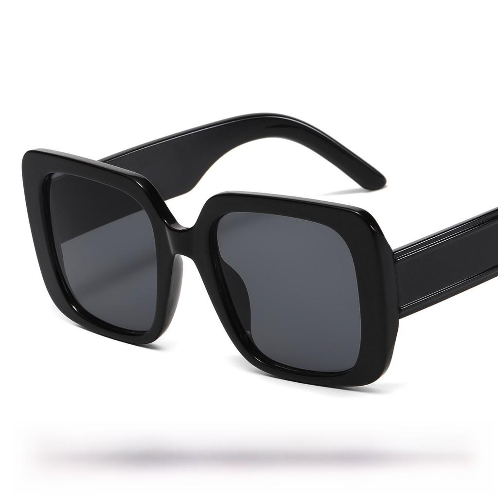 Trendy Pink Lens Square Sunglasses With Uv Protection For Summer Outings And Events