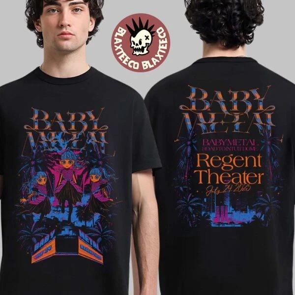 Babymetal Secret Gig Metal Forth Countdown In LA 2025 T-Shirt Fan Gift S-5XL L