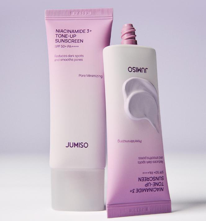 [Purple Tone-Up] JUMISO Niacinamide 3+ Tone-Up Sunscreen SPF50+ PA++++ 40ml