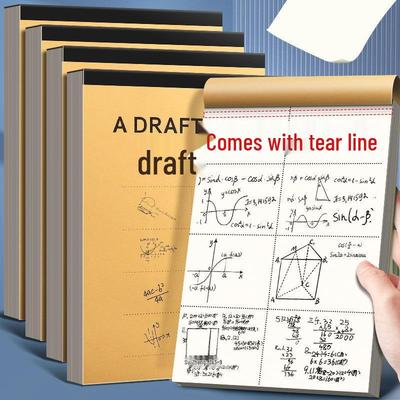 Thick Drafting & Calculation Paper for Postgraduate, College, and High School Students