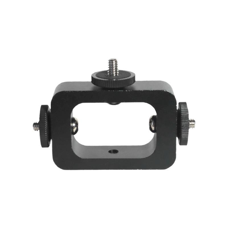 Universal Multi-Camera Live Streaming Stand with Three-Position Phone Clip, Gimbal, and Adjustable Tripod