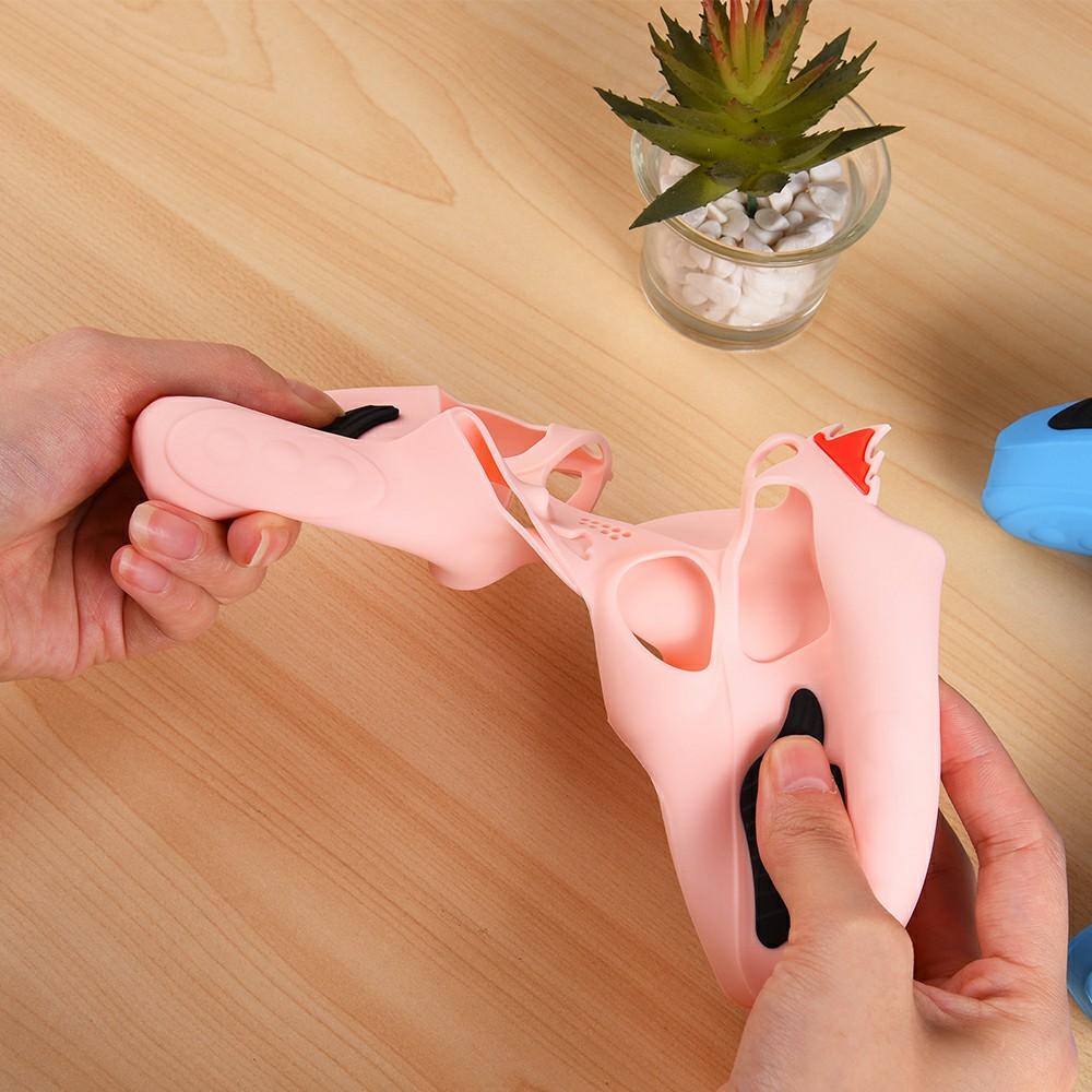 For Sony PlayStation 5 Controller Silicone Case Flame Design Shock Absorbing Grip Protective Cover