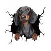 2/3/4PCS Wall Decals Unique Design Can Be Pasted Repeatedly Beautiful Durable Stylish Home Decor Dog Stickers Durable Materials