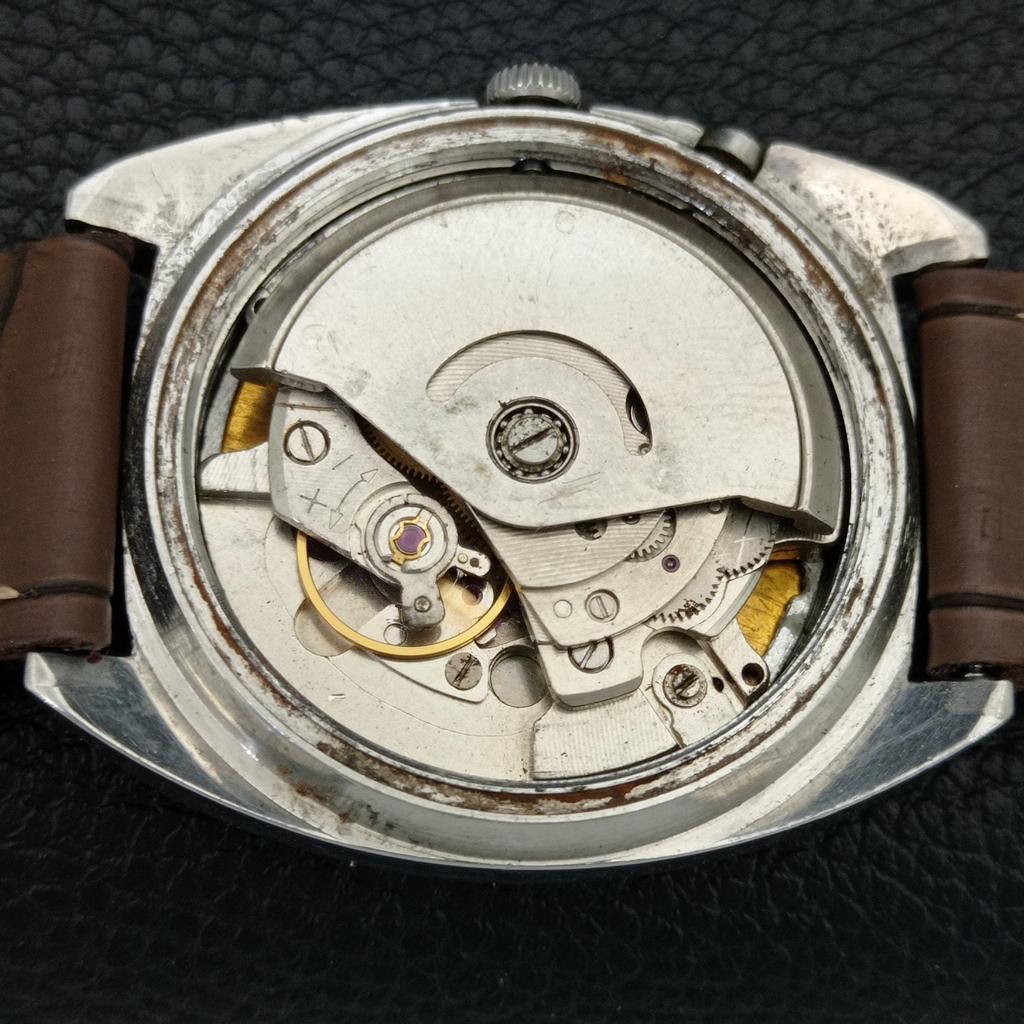 VINTAGE RICOH R31 AUTOMATIC JAPAN MENS WHITE COLOR DIAL WATCH A707679-1