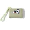 New Cute Cat Lanyard Card Holder & Women's Trifold Coin Purse Wallet