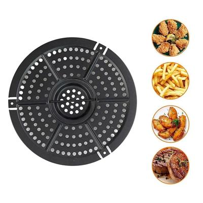 Yuvarlak Air Fryer Mat Kare Crisper Sepeti Air Fryer Izgara Tabakları Yedek Tepsi