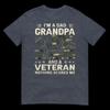 Im A Dad Grandpa And Veteran Fathers Day American Flag Tshirt