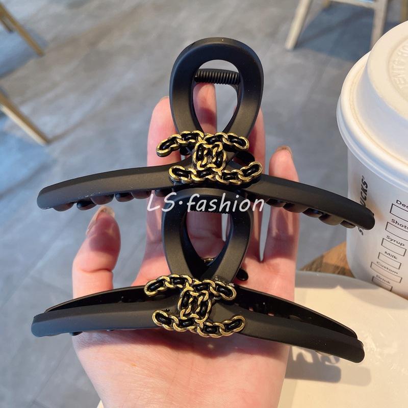 13 cm große Klammer~ Französisch Retro Kleine Duftende Haarklammer Kinderhaarklammer am Hinterkopf Matte Haiklammer