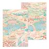 Midori Notebook Yurulog B6 Travel and Hotel Pattern 15366006