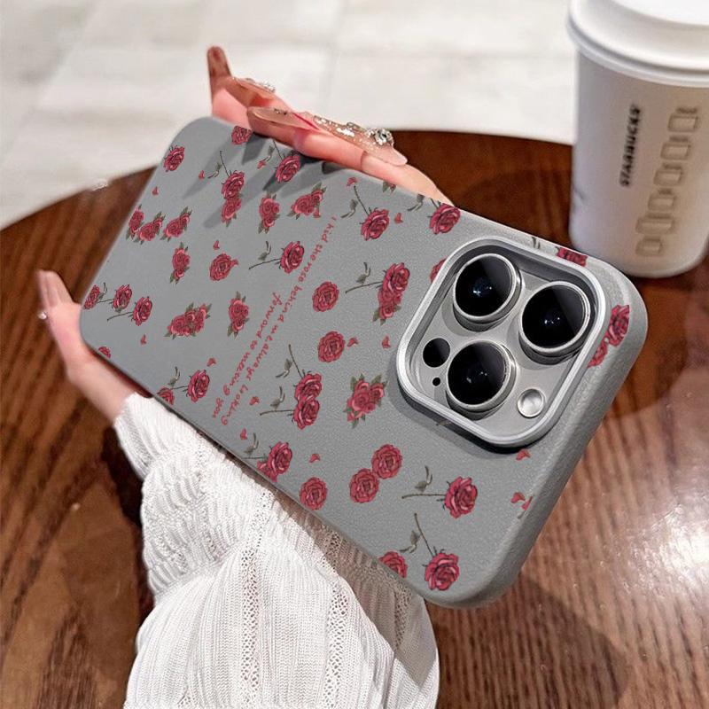 Redmi Note 14 Cases Retro Fashion Rose Faux Leather Phone Case for Xiaomi Redmi Note 12 13 Pro Plus 10S 11S 12S 11 13C 14C Cover