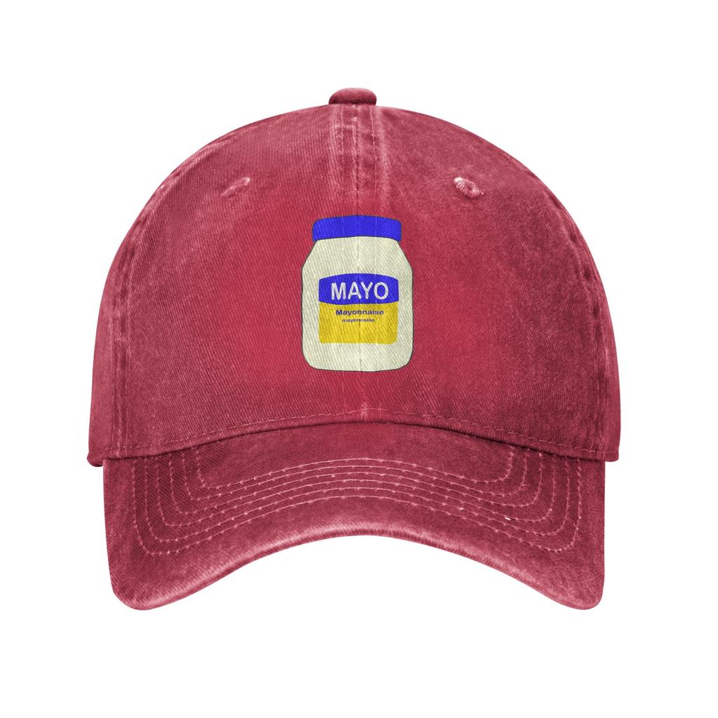 Unisex Baseball Hats Mayonnaise Washed Denim Outdoor Baseball Caps Hip Hop Cap Casquette