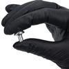 Black Nitrile Oil-Resistant Non-Slip Thickened Disposable Gloves for Industrial and Household Use