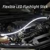 Bendable Flashlight Stick Rechargeable Portable LED Lamp with Adjustable Brightness Flexible LED Light Stick For Car Repair
