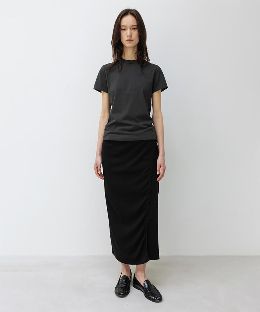 INSILENCE WOMEN W Supima Cotton Premium T-Shirt Charcoal