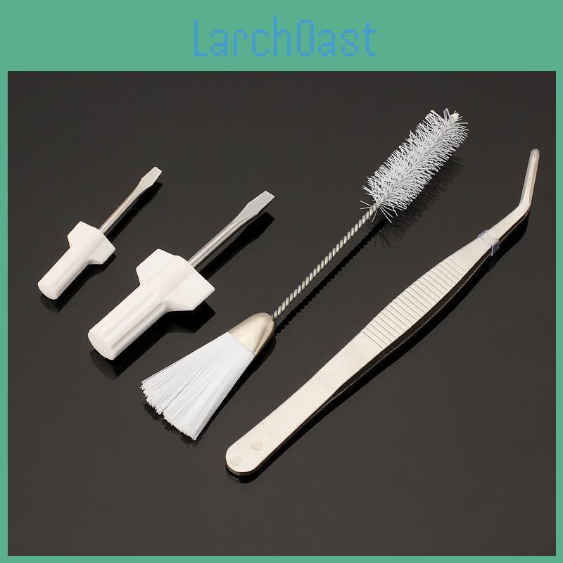 Brush Head Cleaning Dual Tweezers Flat Screwdriver Home Sewing Machine Cleaning Tool Set