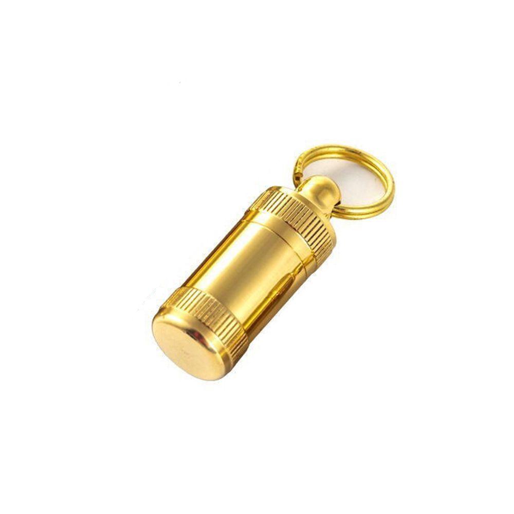 

Container Camping Outdoor Accessory Keychain Holder Medicine Bottle Pill Case Pill Storage Box M