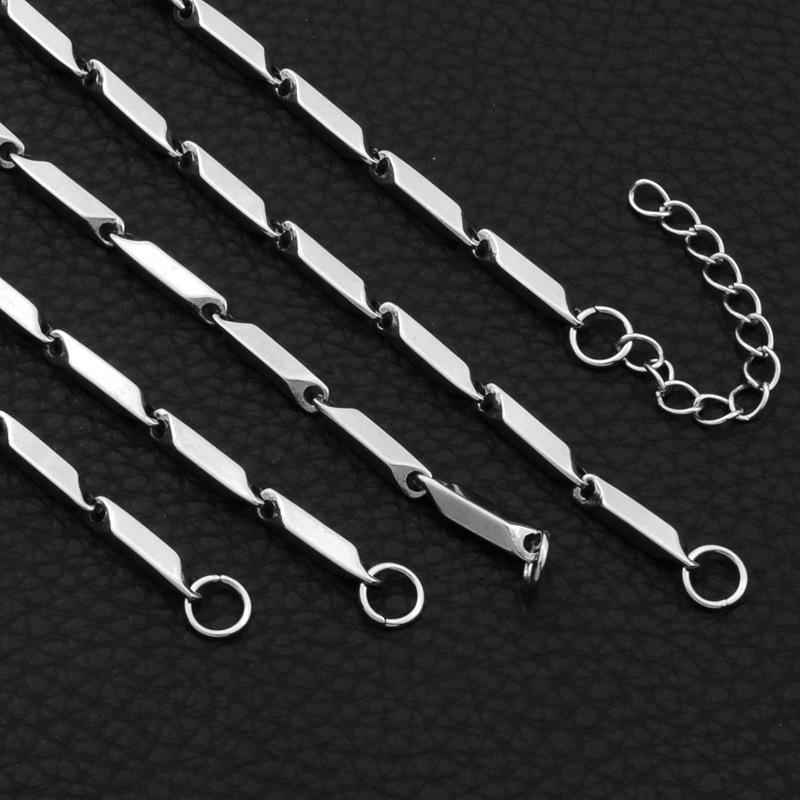 Rhombus Titanium Steel Bracelet - Trendy & Versatile Hip Hop Jewelry for Men & Women, Fade-Resistant.