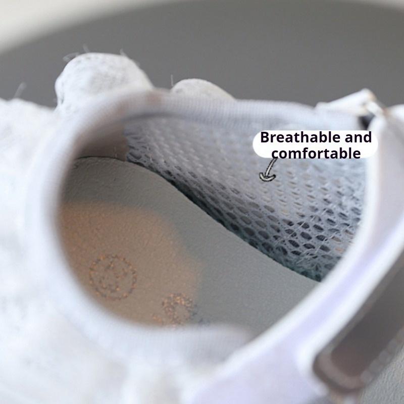 Girls Korean Style Sweet Sports Shoes Children's Lightweight Sandals Girls Lace Mary Jane Shoes