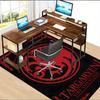 House Targaryen Dragon Polyester Carpet, Soft Indoor Mat for Office Chair, Living Room, Computer Desk - Decorative Home Office Rug Design