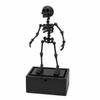 1 Stück Skelett Aquarium Dekoration 3D Gedrucktes Tanzendes Skelett Aquarium Sprudler Ornament Luftbetrieben Bewegliches Skelett Halloween Dekoration